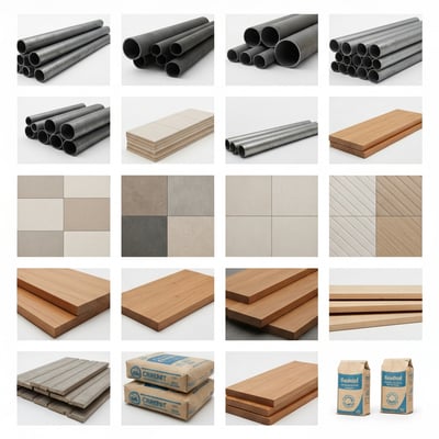 Set paints & coatings — matte / glossy / sand-stone glaze…