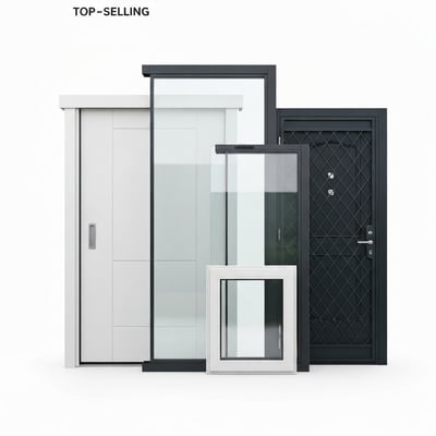 Line roller shutters — double-glazed Low-E + argon, U=1.6…