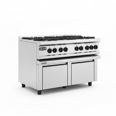 Series range hoods — brushed 304 stainless steel body, ea…