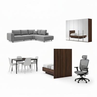 Series dining room — Hettich/Blum slides, soft-close, 3-section