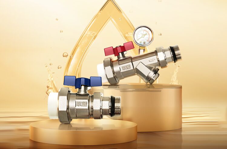 Van lọc đồng thau dùng cho sưởi ấm, cán dài (gia dụng) (BLD-HEATING-6628) thumbnail 3