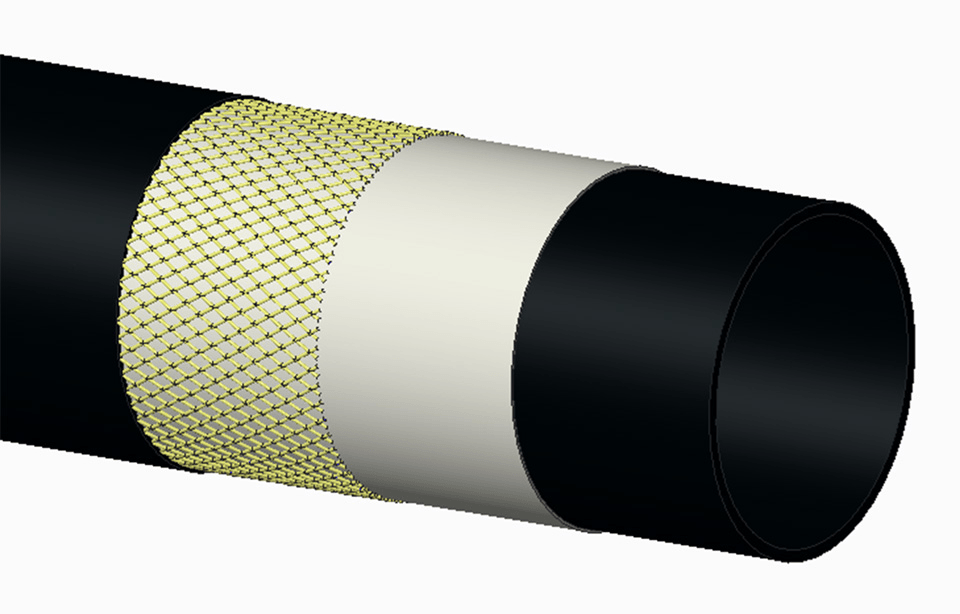 Ống composite cốt sợi thép chịu mài mòn (dùng cho mỏ)