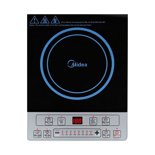 Midea 2000W Bếp Điện Từ Đơn MI-B2015DE (MI-B2015DE) thumbnail 3