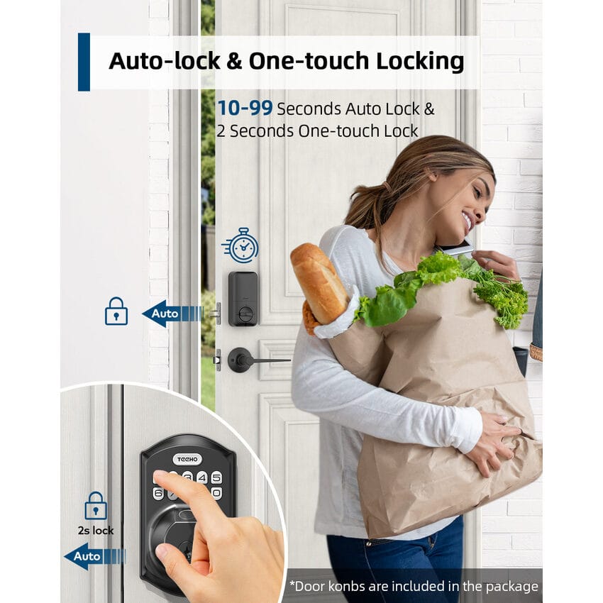 TEEHO TE002L Handle Lock Set (TE002L) thumbnail 2