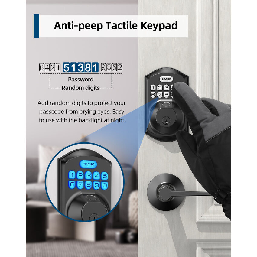 TEEHO TE002L Handle Lock Set (TE002L) thumbnail 3