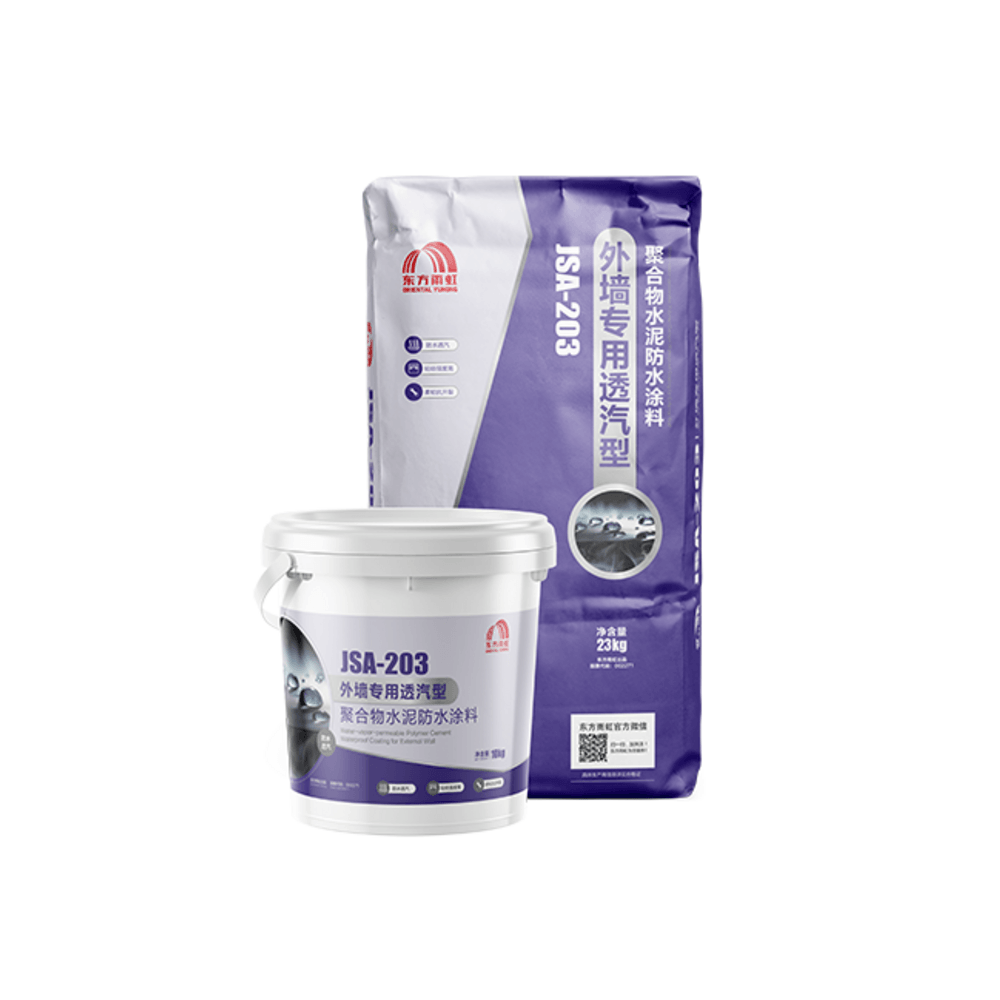 JSA-203 — Sơn chống thấm polymer xi măng loại thoát hơi chuyên dụng cho tường ngoài